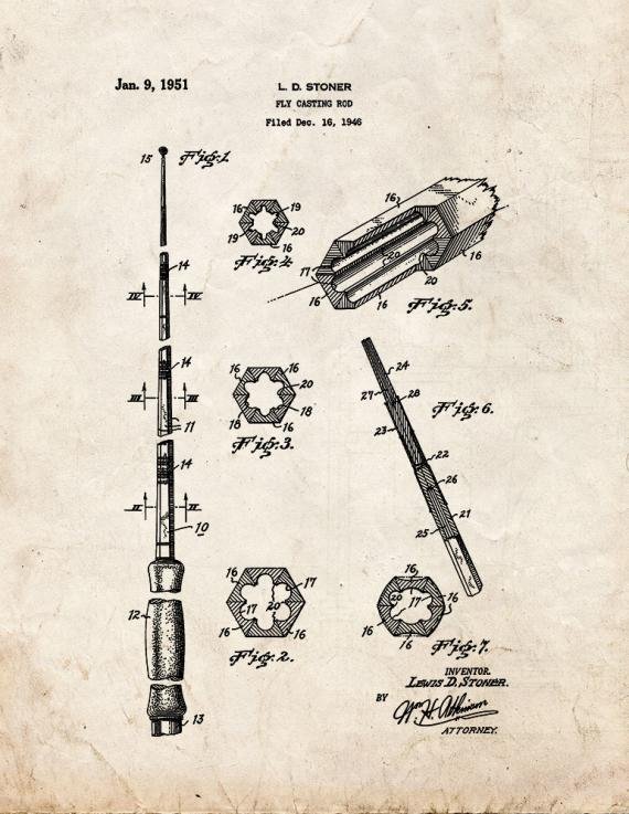 Patent Blueprint 3750 1 12 A4 Photo Print