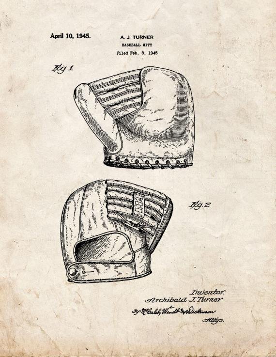 Patent Blueprint 376 1 12 A4 Photo Print