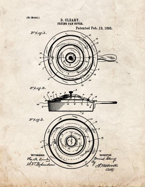 Patent Blueprint 3761 1 12 A4 Photo Print
