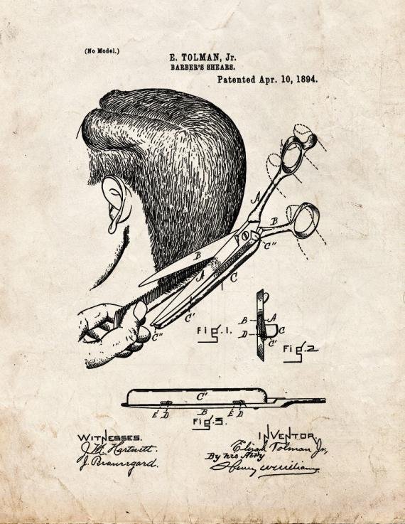 Patent Blueprint 3768 1 12 A4 Photo Print