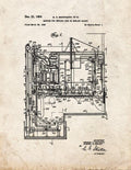 Patent Blueprint 3771 1 12 A4 Photo Print