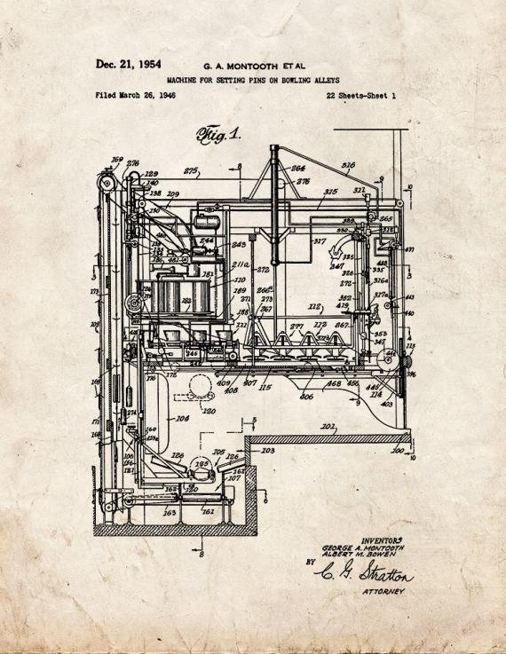 Patent Blueprint 3771 1 12 A4 Photo Print