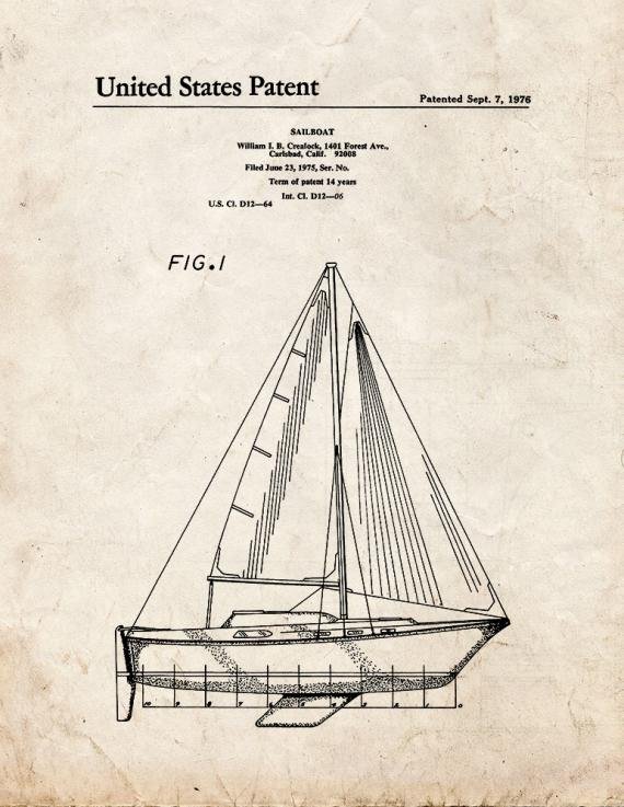 Patent Blueprint 3774 1 12 A4 Photo Print
