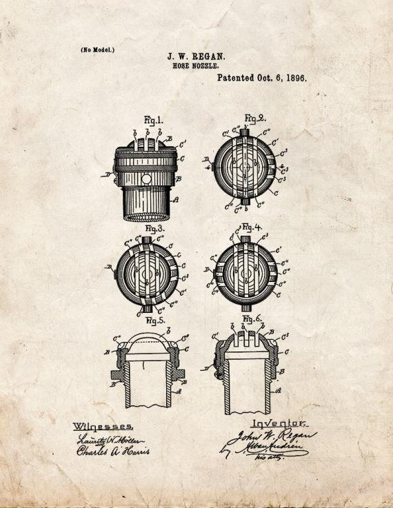 Patent Blueprint 3775 1 12 A4 Photo Print