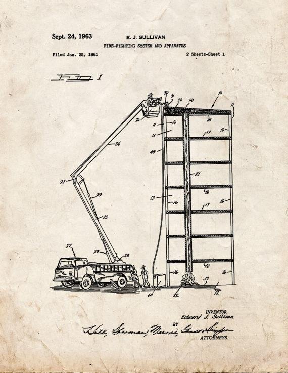 Patent Blueprint 3776 1 12 A4 Photo Print
