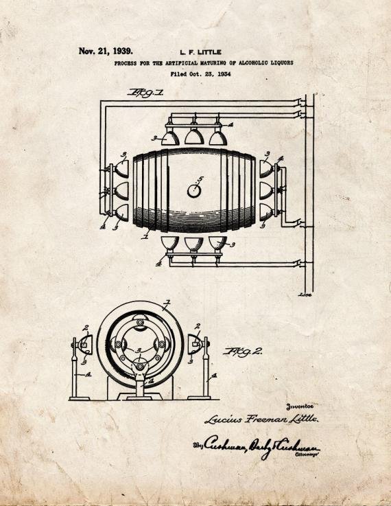 Patent Blueprint 3787 1 12 A4 Photo Print