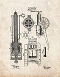 Patent Blueprint 38 1 12 A4 Photo Print