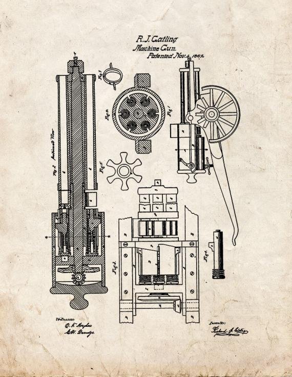 Patent Blueprint 38 1 12 A4 Photo Print