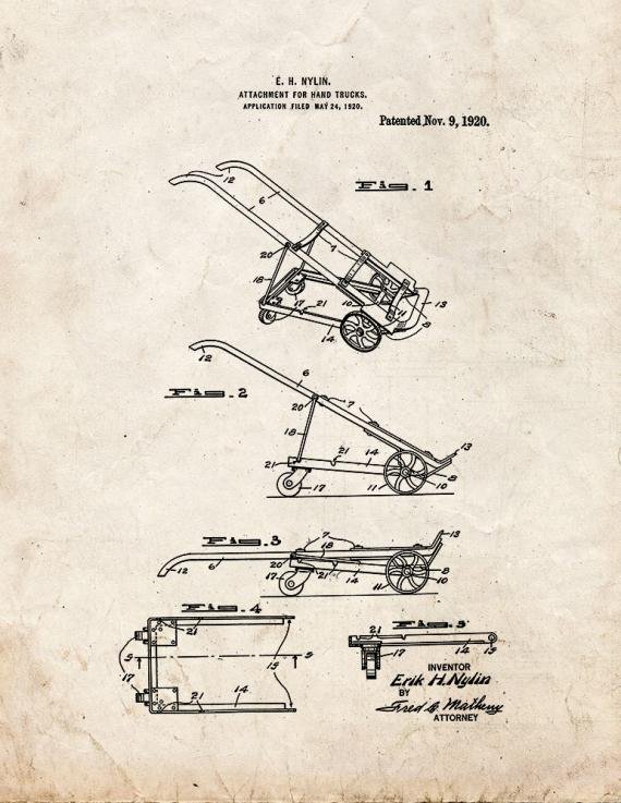 Patent Blueprint 3809 1 12 A4 Photo Print