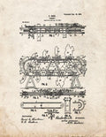 Patent Blueprint 3812 1 12 A4 Photo Print