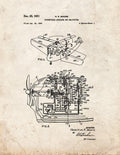 Patent Blueprint 3819 1 12 A4 Photo Print