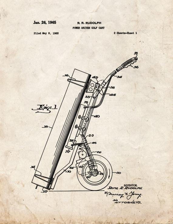 Patent Blueprint 3825 1 12 A4 Photo Print