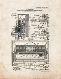 Patent Blueprint 3828 1 12 A4 Photo Print