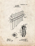 Patent Blueprint 3829 1 12 A4 Photo Print