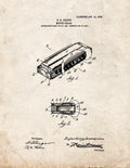 Patent Blueprint 3831 1 12 A4 Photo Print