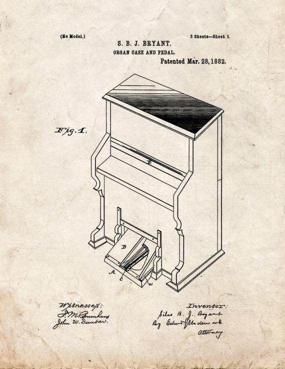 Patent Blueprint 3832 1 12 A4 Photo Print