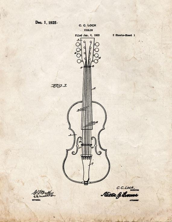 Patent Blueprint 3837 1 12 A4 Photo Print