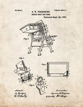 Patent Blueprint 3846 1 12 A4 Photo Print