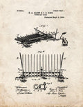 Patent Blueprint 3847 1 12 A4 Photo Print