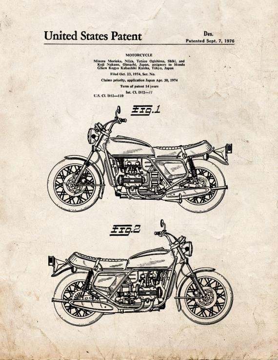 Patent Blueprint 385 1 12 A4 Photo Print