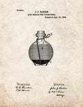 Patent Blueprint 3853 1 12 A4 Photo Print