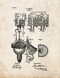 Patent Blueprint 3857 1 12 A4 Photo Print