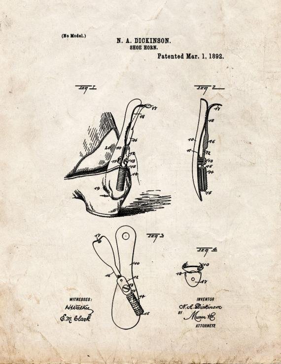 Patent Blueprint 3860 1 12 A4 Photo Print