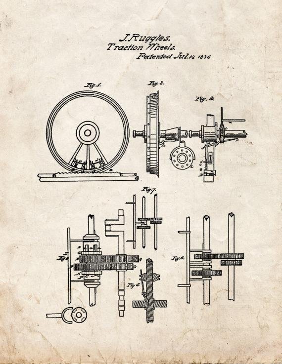 Patent Blueprint 388 1 12 A4 Photo Print