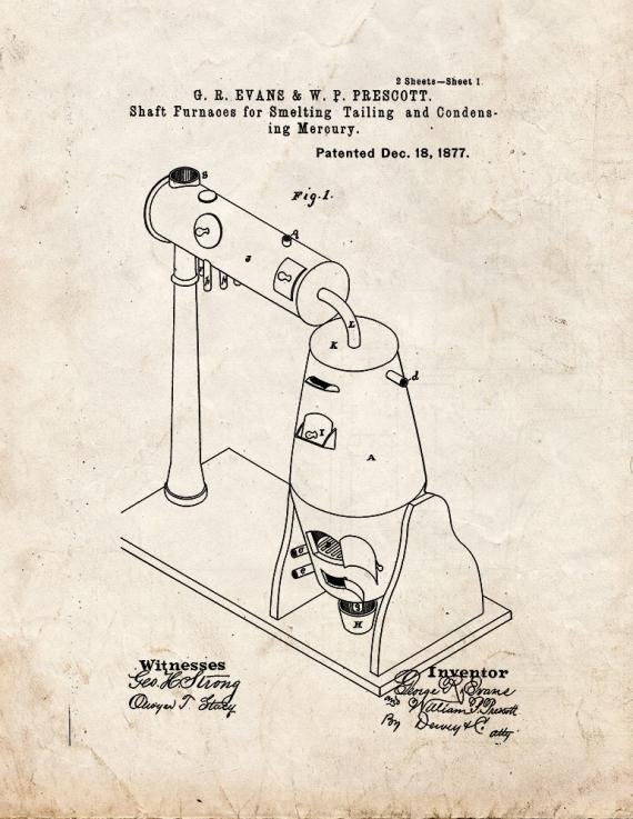 Patent Blueprint 3880 1 12 A4 Photo Print