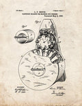 Patent Blueprint 3894 1 12 A4 Photo Print