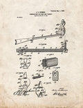 Patent Blueprint 3897 1 12 A4 Photo Print