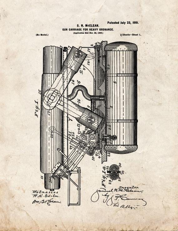 Patent Blueprint 3898 1 12 A4 Photo Print