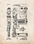 Patent Blueprint 3909 1 12 A4 Photo Print