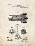 Patent Blueprint 3916 1 12 A4 Photo Print