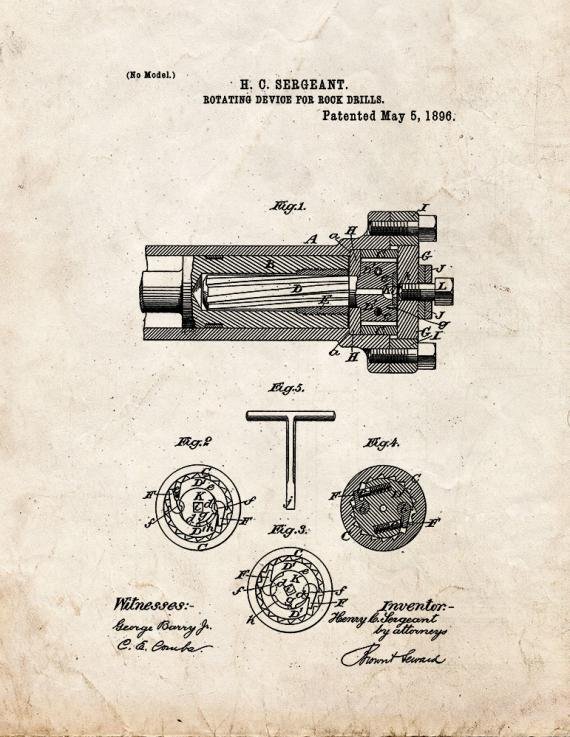 Patent Blueprint 3916 1 12 A4 Photo Print