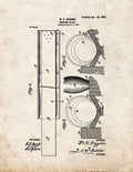 Patent Blueprint 3919 1 12 A4 Photo Print