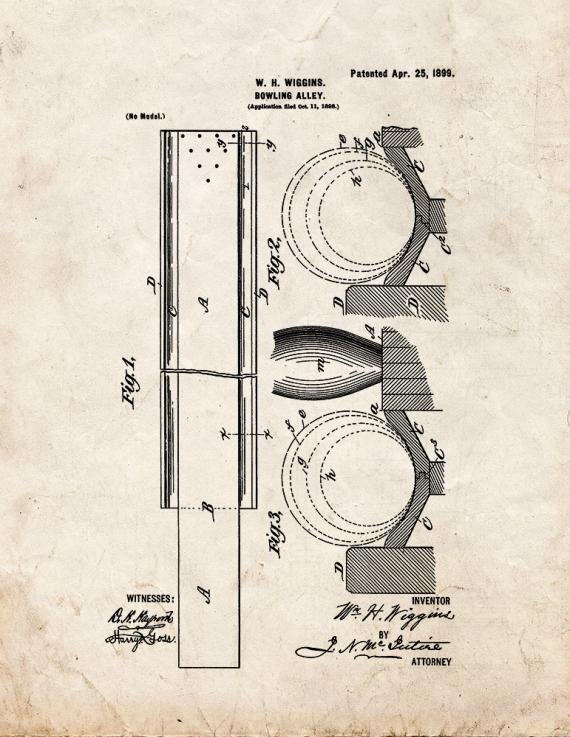 Patent Blueprint 3919 1 12 A4 Photo Print