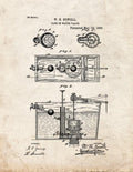 Patent Blueprint 3923 1 12 A4 Photo Print
