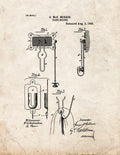 Patent Blueprint 3926 1 12 A4 Photo Print