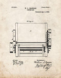 Patent Blueprint 3937 1 12 A4 Photo Print