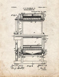 Patent Blueprint 3938 1 12 A4 Photo Print
