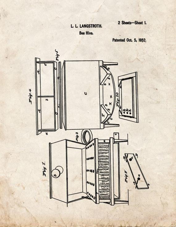 Patent Blueprint 394 1 12 A4 Photo Print