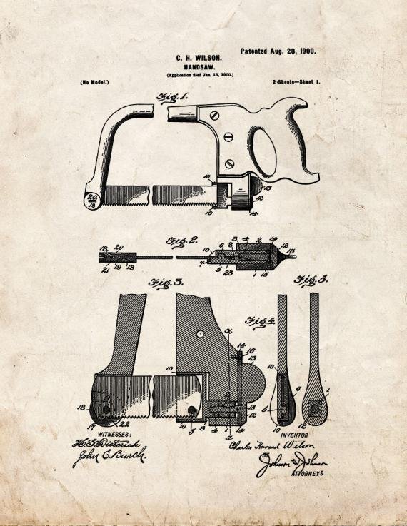 Patent Blueprint 3946 1 12 A4 Photo Print