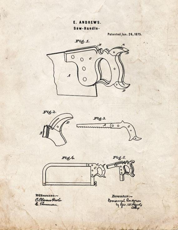 Patent Blueprint 3949 1 12 A4 Photo Print