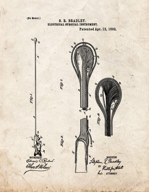 Patent Blueprint 3953 1 12 A4 Photo Print