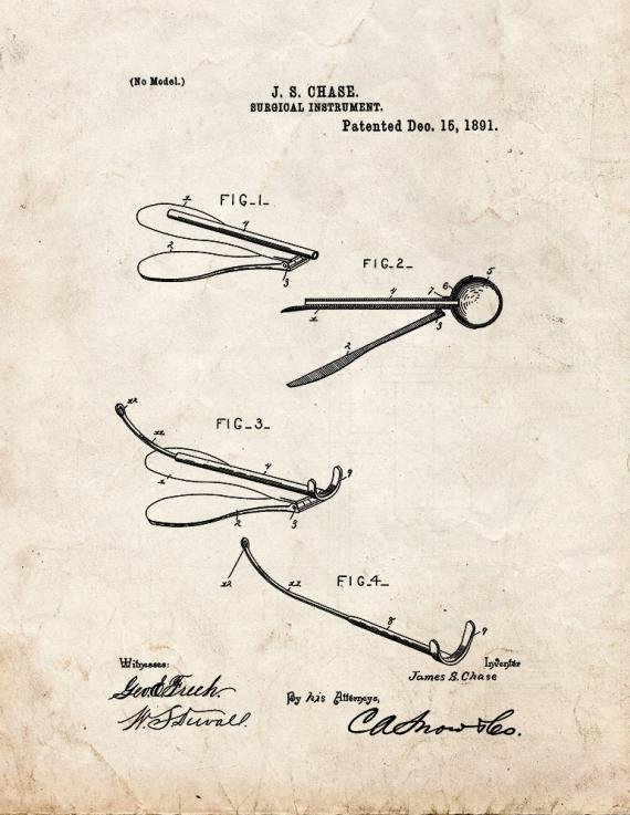 Patent Blueprint 3955 1 12 A4 Photo Print