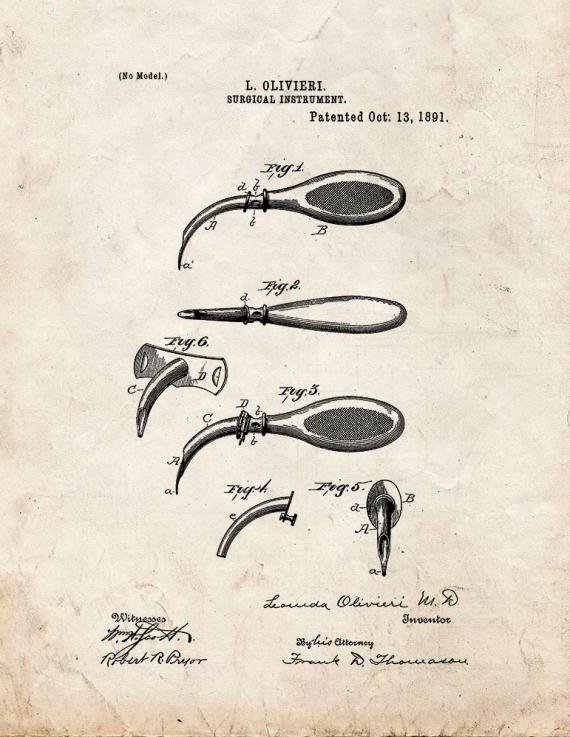 Patent Blueprint 3956 1 12 A4 Photo Print