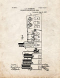 Patent Blueprint 3959 1 12 A4 Photo Print