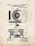 Patent Blueprint 3962 1 12 A4 Photo Print