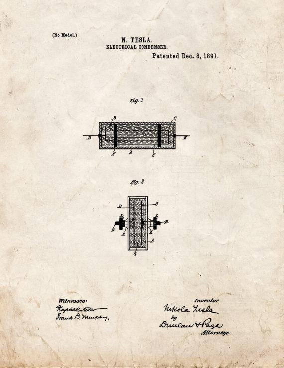 Patent Blueprint 3970 1 12 A4 Photo Print